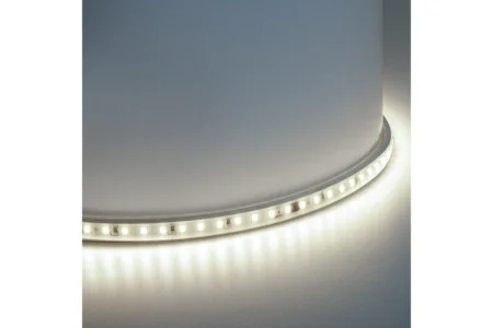 Лента светодиодная, 120SMD(2835)/м 10Вт/м 220V длина 25м, 6500K, IP65 LS710  с 1 сетевым шнуром, 2 з