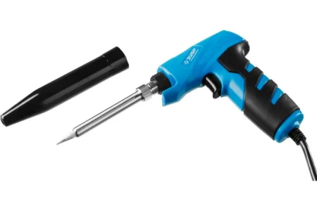 ЗУБР  ТУРБО 30/ 130 Вт, конус, керамический нагреватель,  электропаяльник с пистолетной рукояткой, П