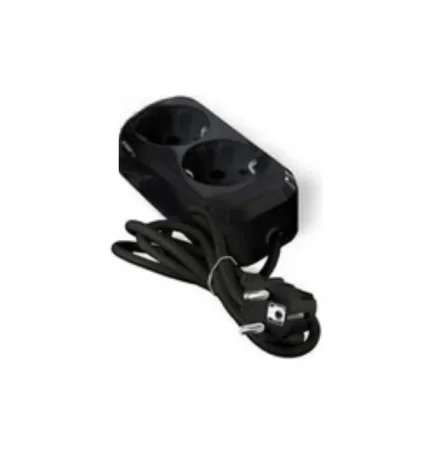 Удлинитель 2х3м с/зазем 16А IP20 Е-302 ПВС 3х1 АБС-пластик черн. 2176 (UNIVersal) *1