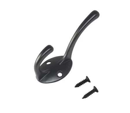 Крючок-вешалка StahlBuro 603 BL матовый черный (европакет) 16165 *1