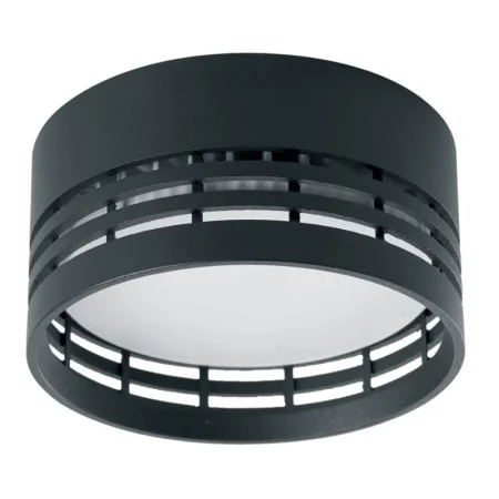 Светильник потолочный 12W, 230V, GX53, черный, HL354