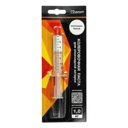 Паста колеровочная 001 Диамант жемчужно-белый 4мл (на 1кг) *1