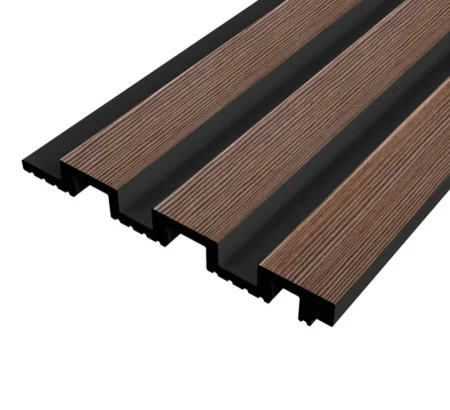 Панель 3D стеновая из полимера ультравысокой плотности 4 UHD 01/130L Сосна Янтарная 3м 130х15мм