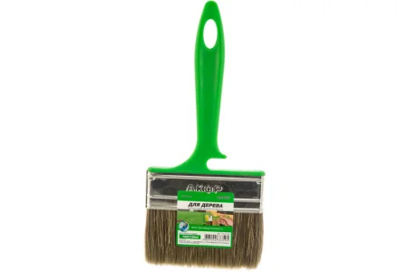 Кисть плоская Работы по дереву 100х12мм Акор 174 12 100