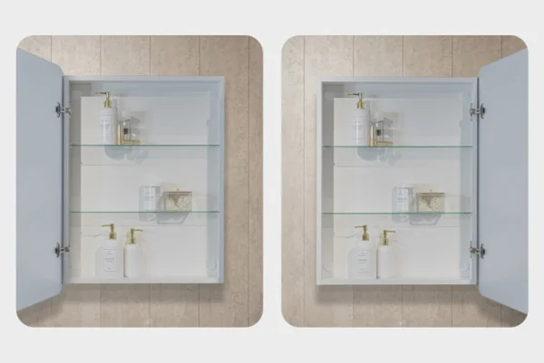 Зеркало-шкаф Silver Mirrors Фиджи Flip 60 ИК (600х800, бесконтактный сенсор) LED-00002657