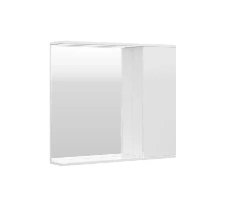 Зеркало-шкаф VOLNA Lake 80 zsLAKE80.R-01 Правый белый встроенная подсветка