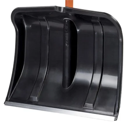 Лопата снегоуборочная пластик 500х400 Богатырь Ковров О0586