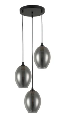 Светильник потолочный LV 9317/3 Альраи Черный Е27 60W 380x380x800мм