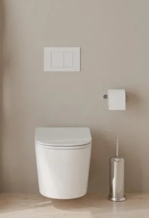 Унитаз подвесной Iberica Blanca Burgos Alto IB.BRA.231.1B1 безободковый белый