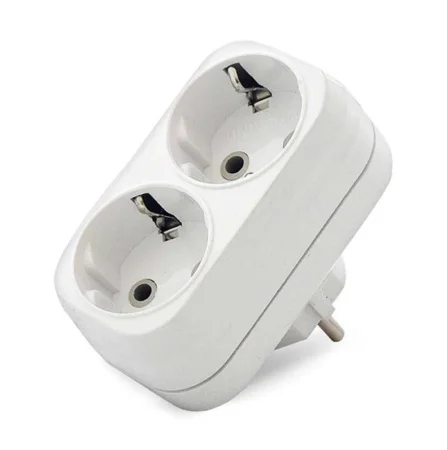 Разветвитель 2-м 16А с/зазем А302 (UNIVersal) *1