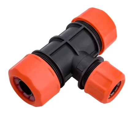 Переходник Т-образный для шлангов 1/2-3/4-3/4 Amigo 74010 *1