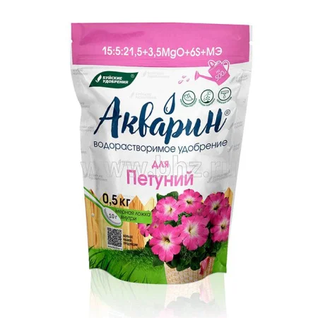 Удобрение Акварин для Петуний дой-пак 0,5 кг (БХЗ)