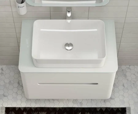 Тумба подвесная Bosko 75 Bos.01.75/P/W белая