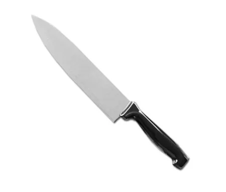 Нож поварской 20,5/0,12см с черной полипропиленовой ручкой РР-01К *1