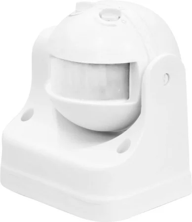 Датчик движения и освещенности SEN11 1200W 12м 180° белый 22021 (Feron) *1