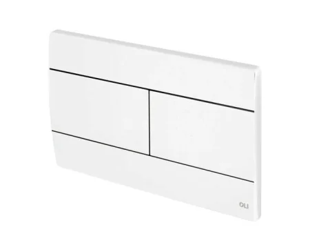 Комплект инсталляции для подвесного унитаза OLI 80 ECO mechanic+кнопка Slim белая, арт. 886914SIO1 (OLI)