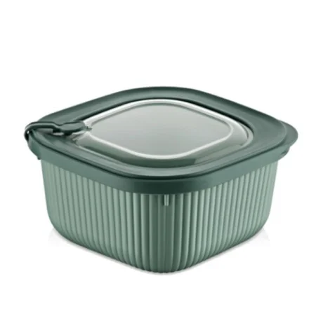 Контейнер для продуктов 1,8л вакуумный для СВЧ с крышкой и клапаном 30903 DDSTYLE