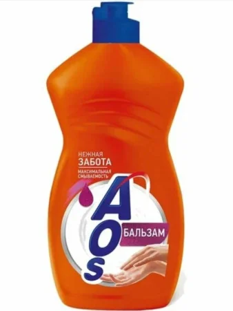 Средство для мытья посуды "AOS" Бальзам 810мл *1/12