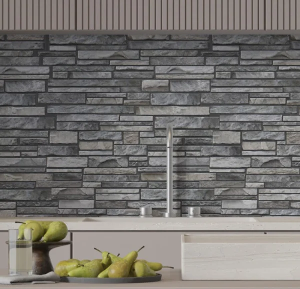 Панель ПВХ Stella 0,3 мозайка на клеевой основе Камень Сумерки