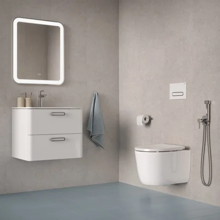 Унитаз подвесной Iddis Slide SLIRDSEi25 безободковый 490x360x350мм