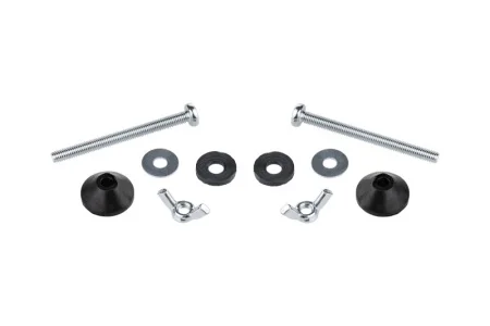 Крепление бачка к унитазу  с гайкой "барашек" М6 (комплект 2 шт) (10) MasterProf ИС.130735