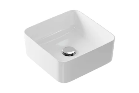 Раковина на столешницу CREA 35 SQUARE 0 отв. 64753