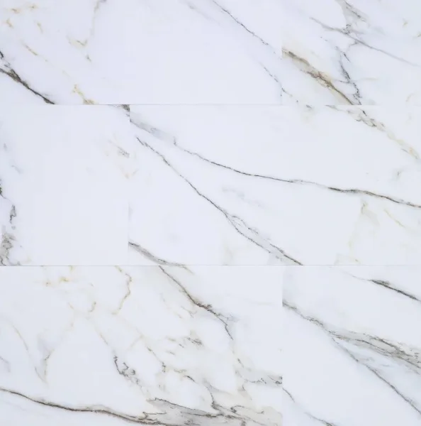 Плитка кварц-винил CronaFloor STONE Терра Бьянко 300x600х4мм 1уп=1,8м2 (10шт) замок