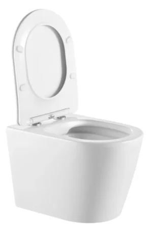 Унитаз подвесной Iberica Blanca Burgos Alto IB.BRA.231.1B1 безободковый белый