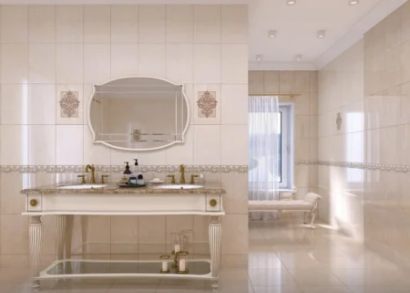 Декор керамический GlobalTile Marseillaise V9MS0115TG 400х270х7,5мм бежевый