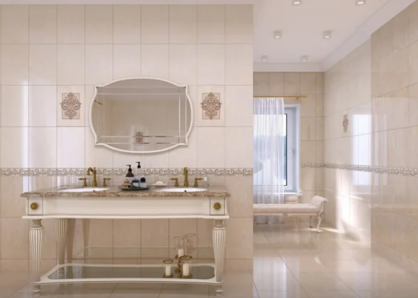 Декор керамический GlobalTile Marseillaise V9MS0115TG 400х270х7,5мм бежевый