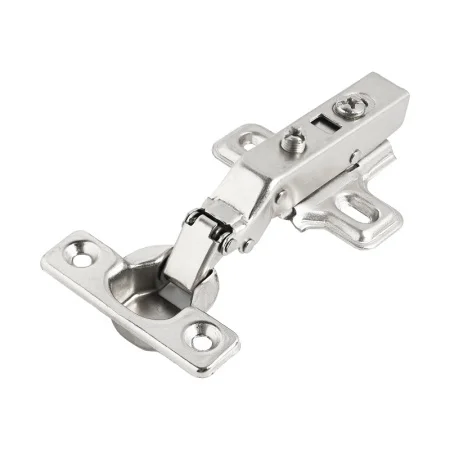 StahlBuro D26 Clip-on 2 шт., хром. Мини петля мебельная полунакладная с доводчиком (50) (компл)