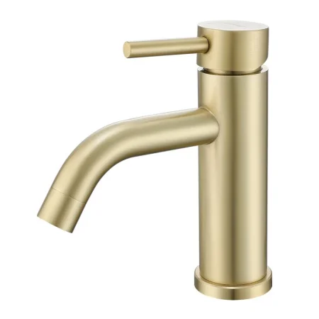 Смеситель для умывальника Prohanss P31.10.03 сатин золотой