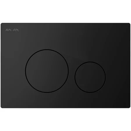 Клавиша для инсталляции пневматическая Am.Pm I049038 пластик черный матовый