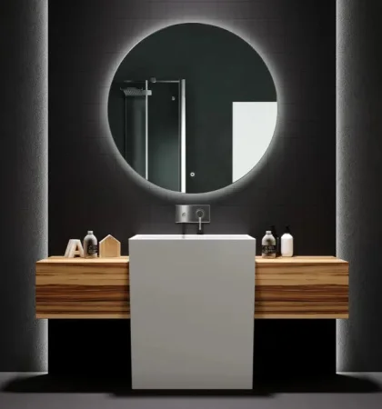 Зеркало с подсветкой Silver Mirrors Саванна 100см LED-00002465