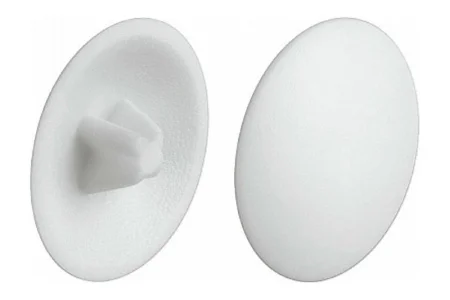 Заглушка для шуруп-стяж. PZ 7мм белая уп-50шт пакет Tech-Krep 108779 *1