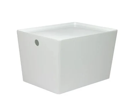 Контейнер VERSA XL, 16л с крышкой, белый