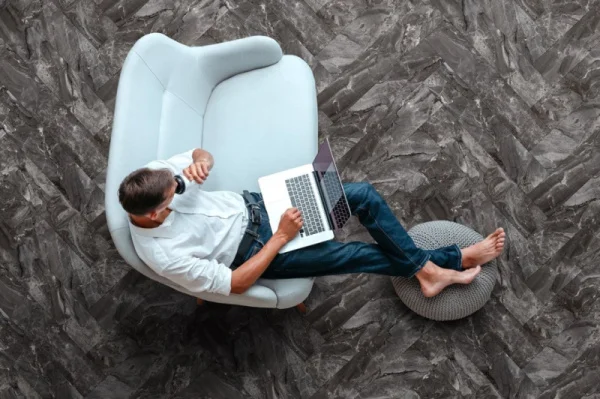 Линолеум полукоммерческий Juteks PROFI STRONGRU PLUS KERAMA 5 2,5м/2,5мм 733234 *1/75м2