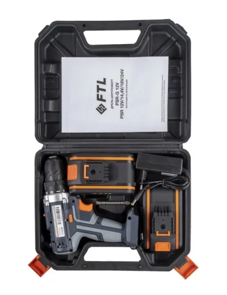 Дрель-шуруповерт аккумуляторная FTL PSR 24V 7034