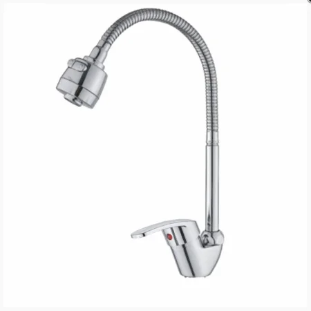 Смеситель для кухни одноручный с гибким регулирующим изливом Gota Rocio 105042-GR