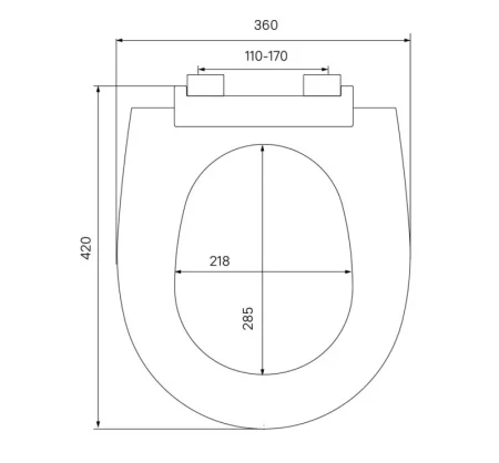 Сиденье для унитаза Iddis Soft Close 005PPS3i31 005 полипропилен