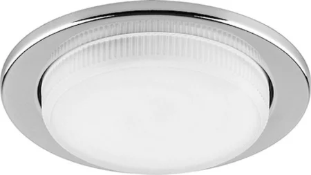 Светильник потолочный встраиваемый, 20W 230V  GX53, хром без лампы, DL53