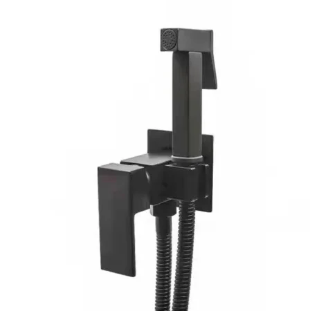 Смеситель c гигиеническим душем встраиваемый RUSH Thira TR3635-99Black