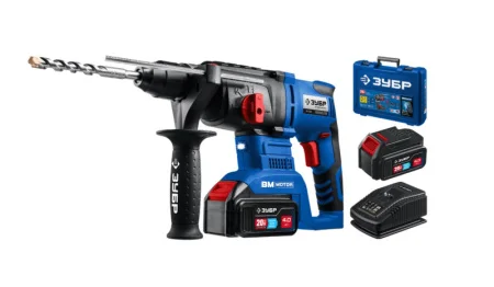 Перфоратор Зубр Профессионал 20В PB-260-42 аккум.