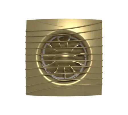 Вентилятор осевой вытяжной D100мм Silent 4C champagne (Era) 