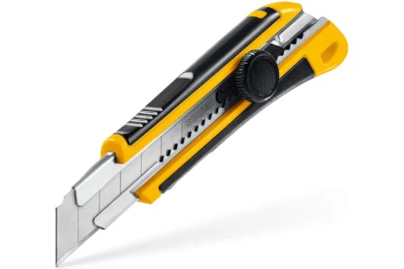 Нож с винтовым фиксатором 25мм Stayer Hercules-25 09147 *1