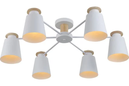 Люстра Adna 9112-306 6хЕ27 40Вт модерн Б0053436 (Rivoli) *1