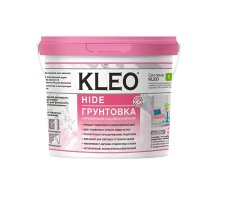 Грунтовка KLEO HIDE 20 укрывающая под обои 3кг