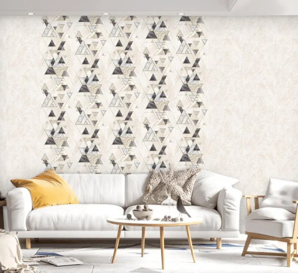 Панель ПВХ термоперевод 660 Мраморная мозаика (фон) 2700х250х8мм