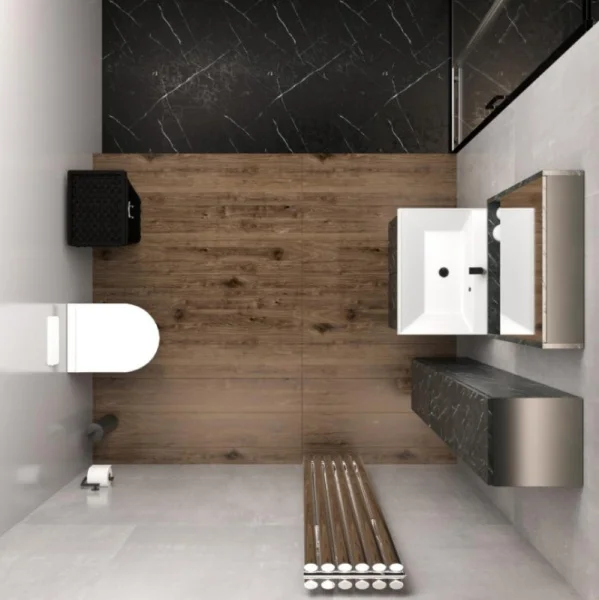 Комплект мебели IZEO 60 подвесной c дверцами (тумба + умывальник Дакота 60),  Креатель