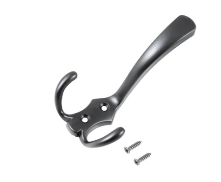 Крючок-вешалка StahlBuro 306 А BL матовый черный (европакет) 16179 *1